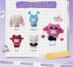 Miniso Hello Kitty Pop Star Series Plush Confirmed Blind Box Figure Gift Toy