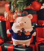 Lulu The Piggy Winter 18cm/7In Plush Action Figure Official Gift In Stock