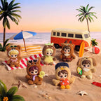 POP MART RIIZE Fluffy Club Series Vinyl Plush DollPendant 5.71inches Authentic