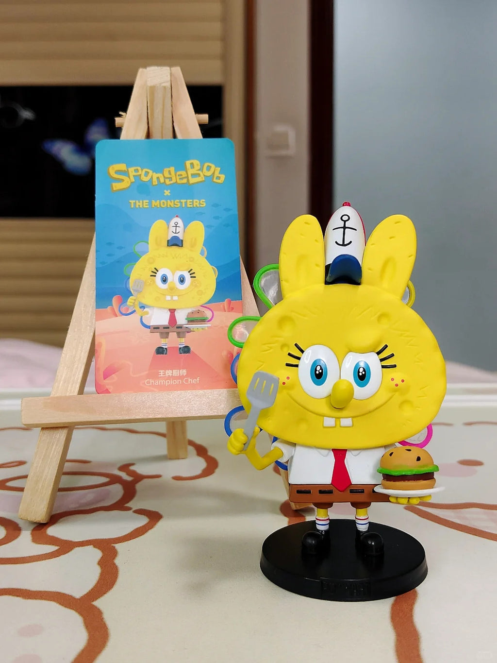 POP Mart Labubu The Monsters SpongeBob SquarePants Series Figure Confirmed Gifts