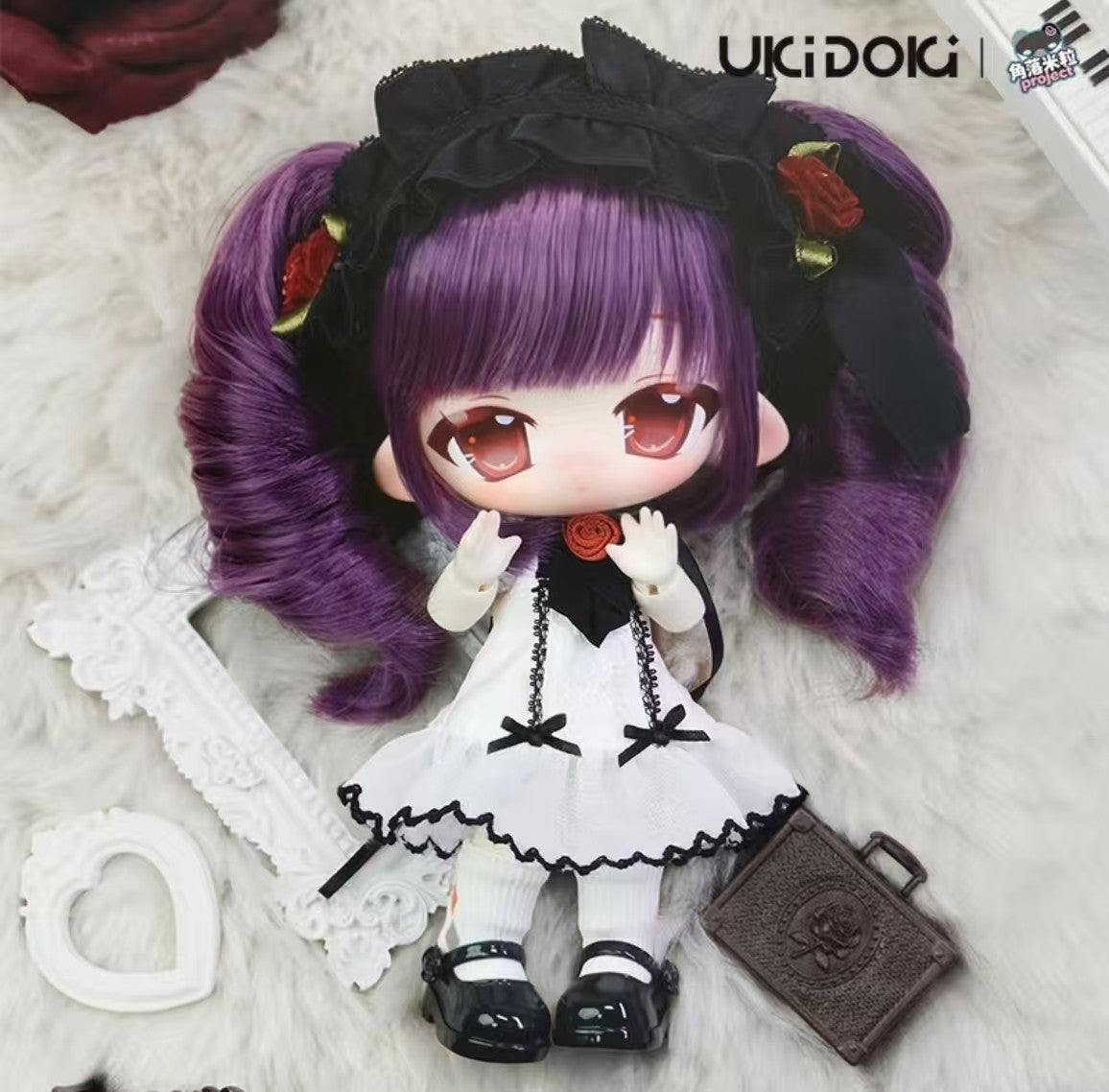 Uki Doki Ruby Luna Mini Mili Project 18cm/7In Cute Lovely Bjd Action Figure Gift