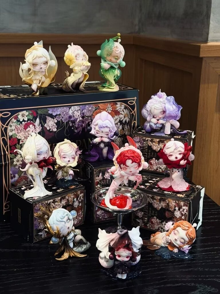 12pcs Skullpanda Petals In Four Acts Series Blind Box Figures Toy Sealed