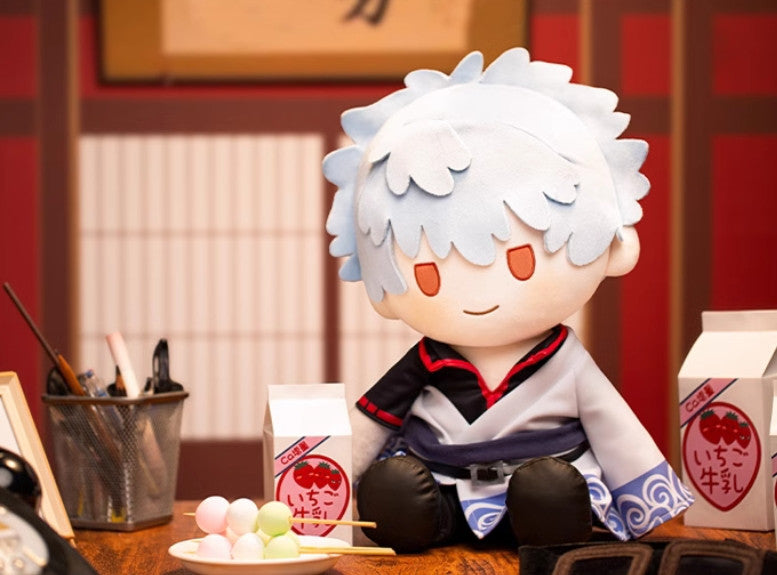 Gintama Sakata Gintoki Etc Potepotte Series 13.7In Action Figure Official Anime