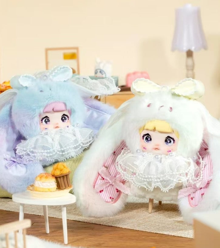 Nommi Baby Cherry Souffle Secret Sweetheart Bunny Series Plush Action Figure