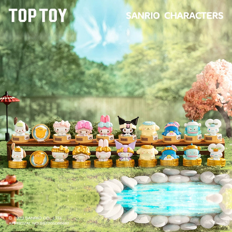 TOPTOY Sanrio Kuromi Mini Hot Spring Series Blind Box Authentic Hot Toy Gift