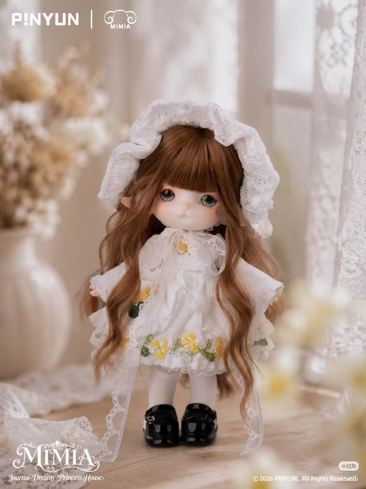 Mimia Daphne Cloud Dream Journal-Dreamy Princess House 6.3In Bjd Action Figure