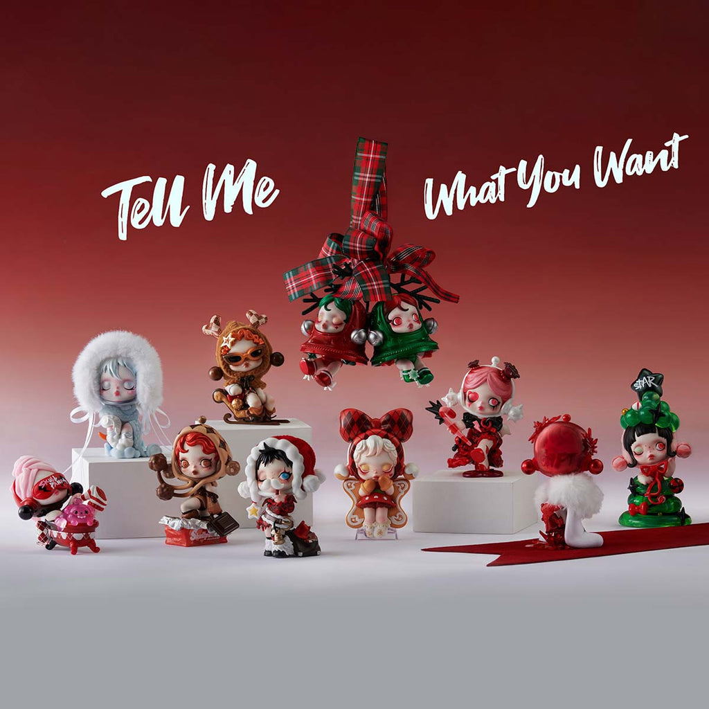 POP MART SKULLPANDA Tell Me What You Want Series Figures Blind Box