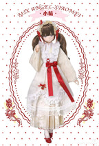 Mix Angel XiaoMei 25.5cm/10In Bjd Hang Card Dressable Limited Action Figure Doll