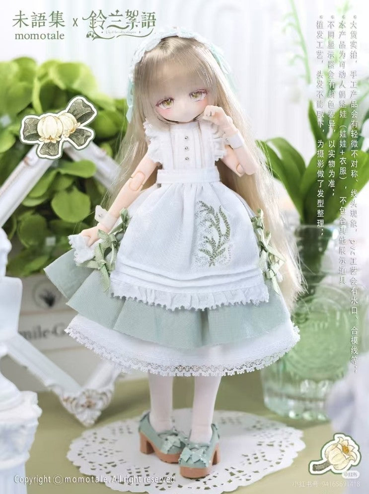 Momotale Series Lily Alice Rabbit Spring Day Bjd Cute Action Figure Gift Genuine