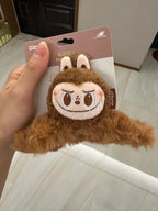 POP MART THE MONSTERS LABUBU Classic Plush Hair Clip Cute 8*13.8CM Authentic