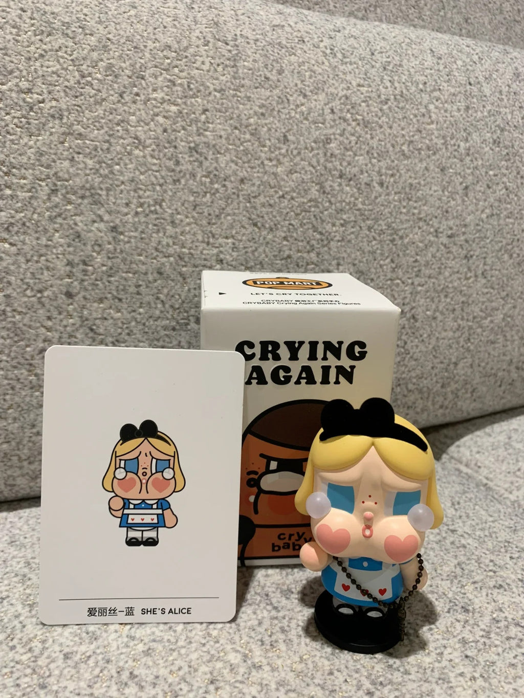 POP MART Crybaby Crying Again Series Figures Blind Box Authentic Hot Toy Gift