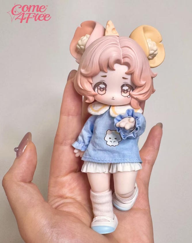 Come4Free Hamster Cheese Bonnie Dessert Kindergarten Series Bjd Dressable Gift