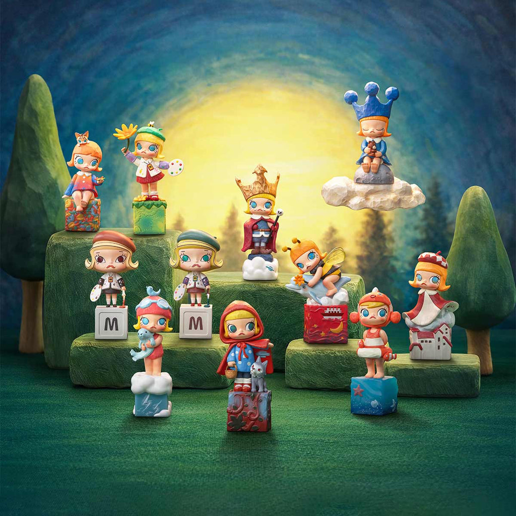 POP MART MOLLY Scenery Along the Way 20th Anniversary Series Figures Authentic