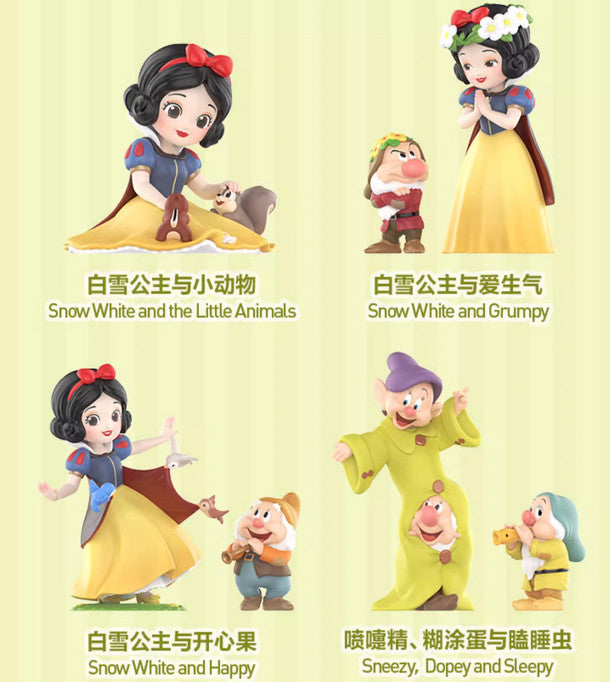 Authentic Disney Snow White Classic Series Confirmed Blind Box Figure Toy