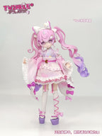 6Pcs Chon Twinkle Polaris 15.9cm/6.2In Bjd Dressable Lovely Action Figures Gift