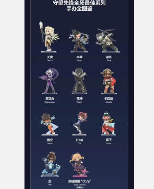 OVERWATCH PLAY OF THE GAME SERIES FIGURES - MEI