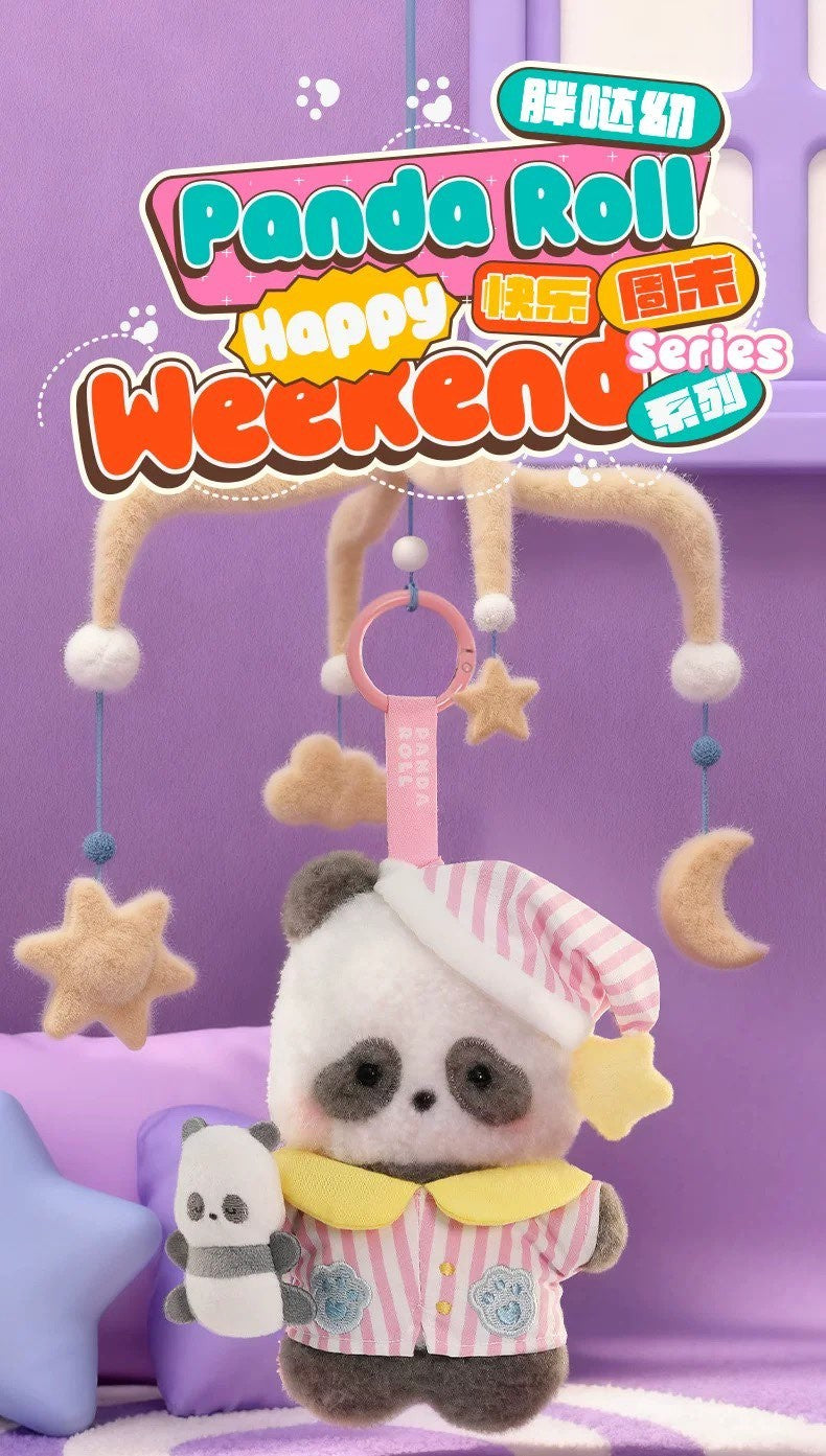 52TOYS Panda Roll Happy Weekend Series Blind Box Figures Toy New Plush Gift