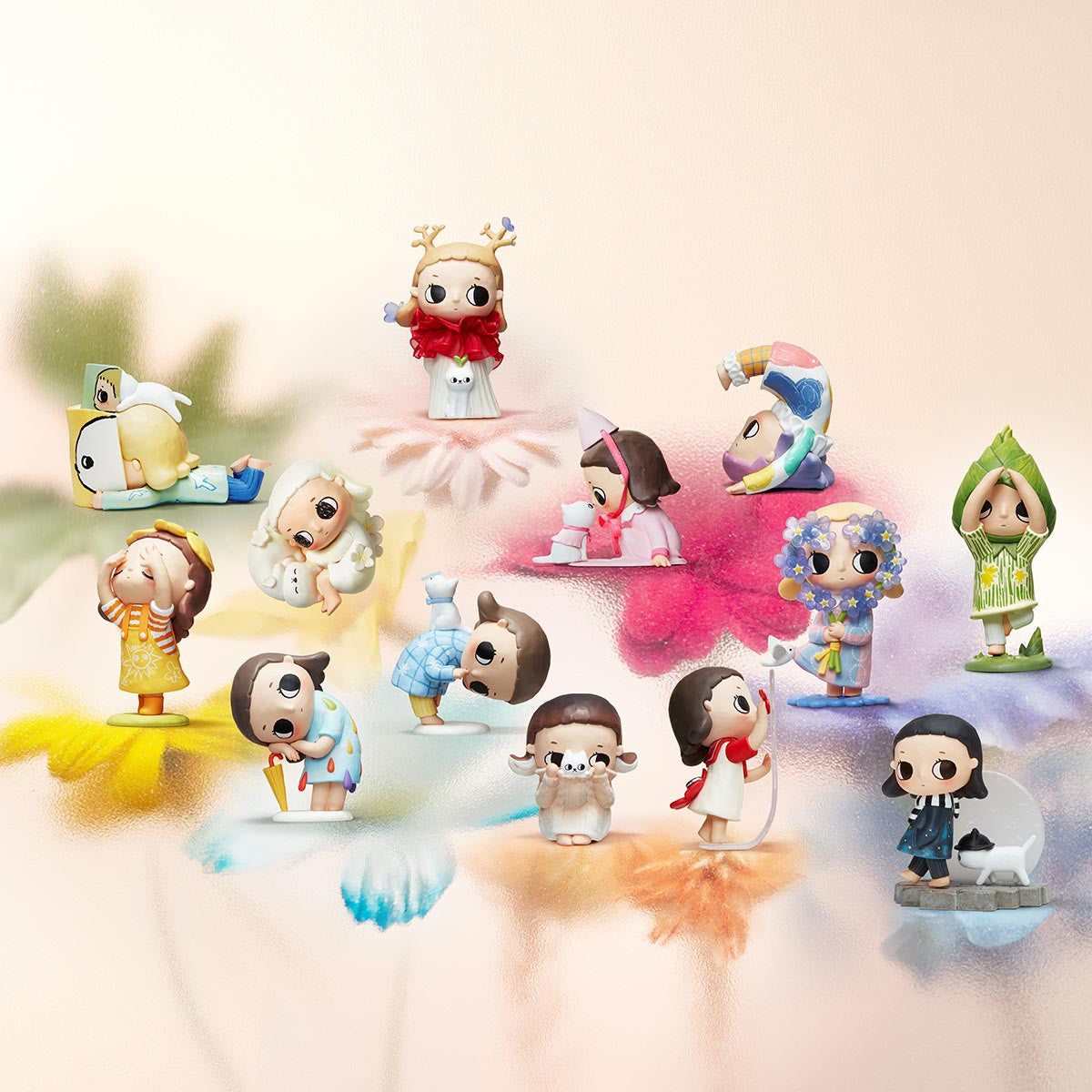 POP MART Nyota I Am the Seasons Series Figures 2.36-3.54inches Authentic