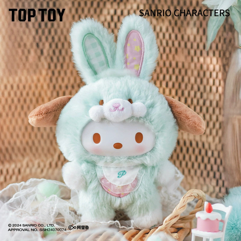 TOPTOY Sanrio Family Pixie Bunny Series Vinyl Plush Blind Box Authentic Hot Toy