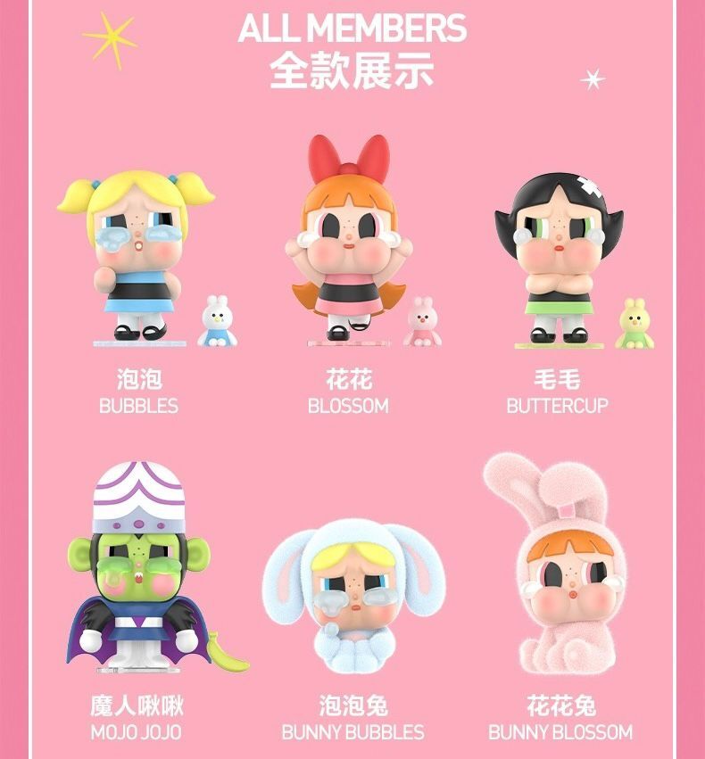 Princess Morbucks【Hidden-CRYBABY The Powerpuff Girls Series Blind Box Figure