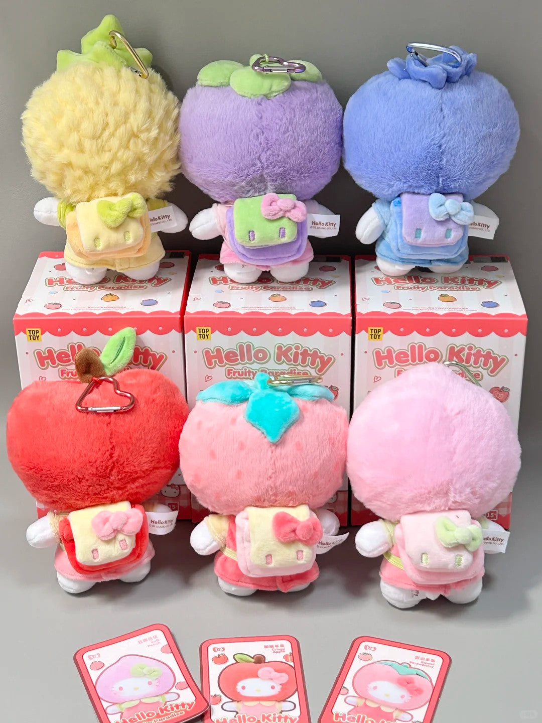 TopToy Hello Kitty Fruity Paradise Plush Series Toys Confirmed Blind Box Figure