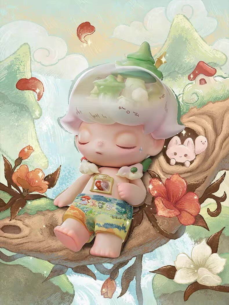 Authentic Mega Just Dimoo 400% Dreaing Wildernes Series Figure Gift New Hot