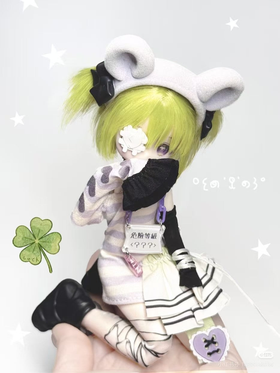 Inedible's Doll Mavis Mouse Lovely Kwaidan 16.3cm/6.4In Bjd Action Figure Gift
