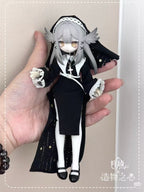 Starry Night Nun Creaters's Essence 18cm/7In Bjd Dressable Action Figure Gift