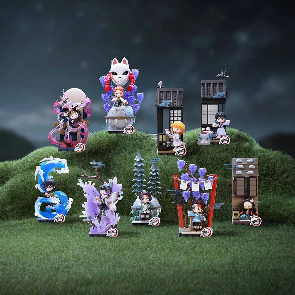 POP MART Demon Slayer Unwavering Resolve Arc SeriesBlock Figures Confirmed Toy