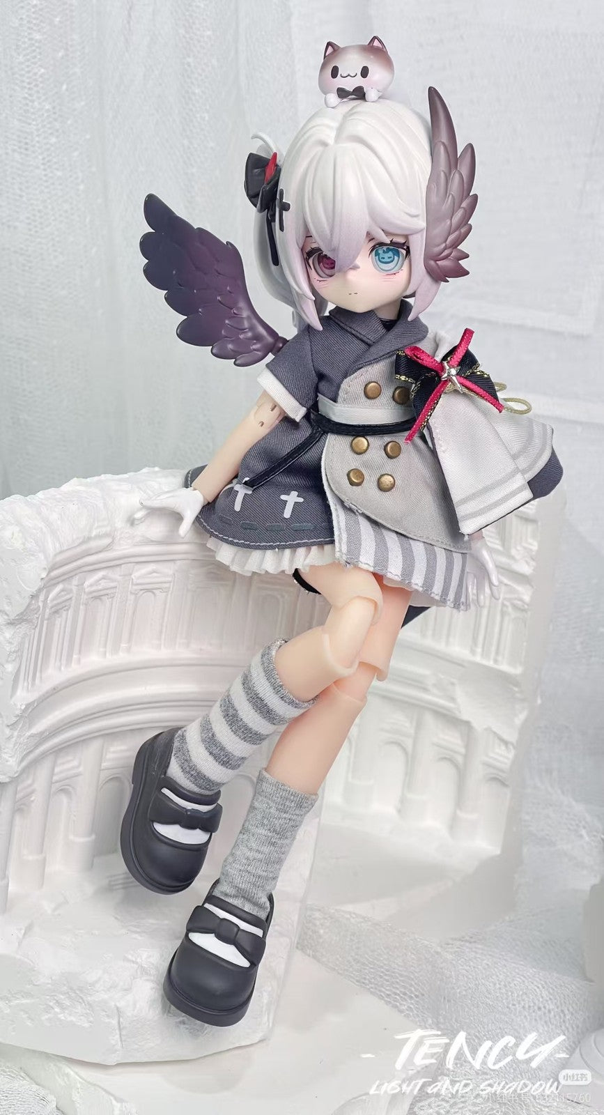 Tency Shi ZhiYi Light and Shadow 10.8" Bjd Dressable Action Figure Gift In Stock