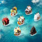 POP MART One Piece - The Grand Line Series Vehicles Authentic 2.09-3.7inches