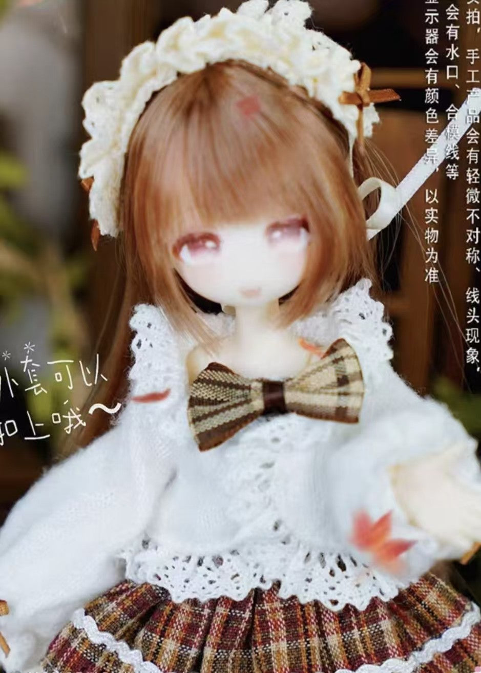 Momotale Black Chocolate Mocha Milk Tea 8.6In Bjd Action Figure Gift In Stock