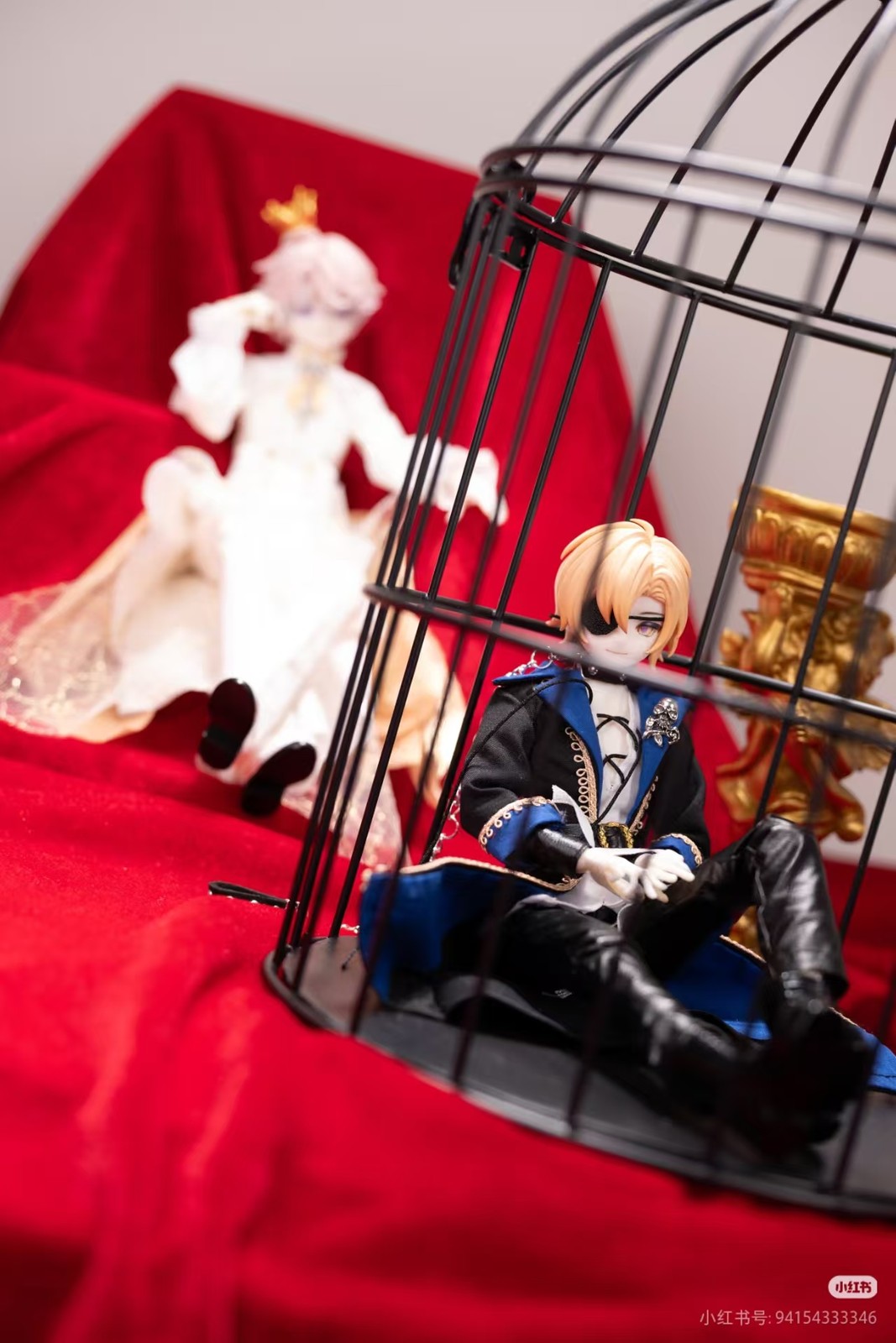 Eternal Night Scar Pirate 21.5cm/8.4In Bjd Dressable Action Figure Gift In Stock