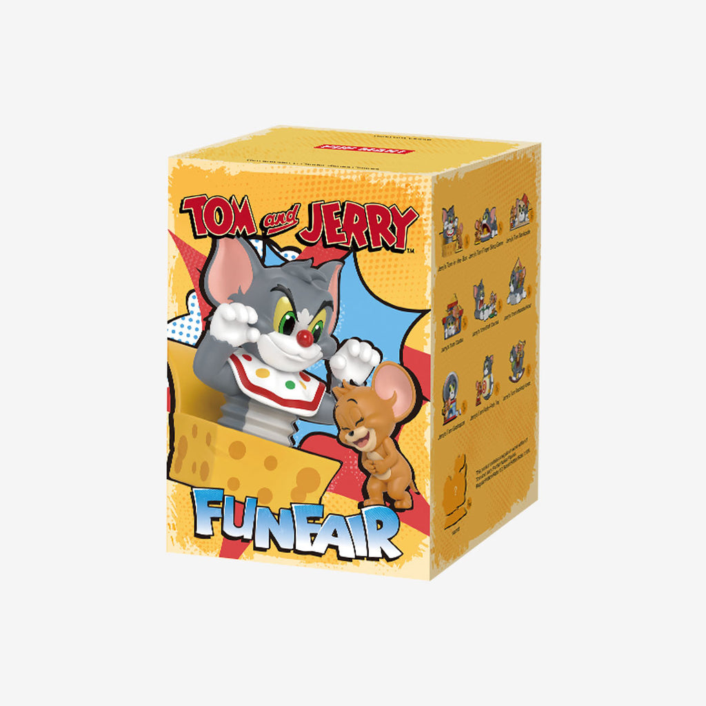 POP MART Tom and Jerry: Funfair Series Figures 1.97-3.54inches Authentic Hot Toy