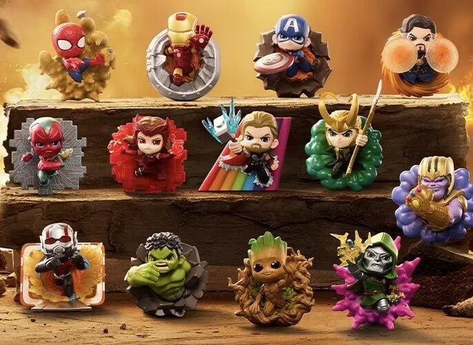 Authentic Marvel Across The Infinite Series Blind Box Confirmed Figures Toy Gift