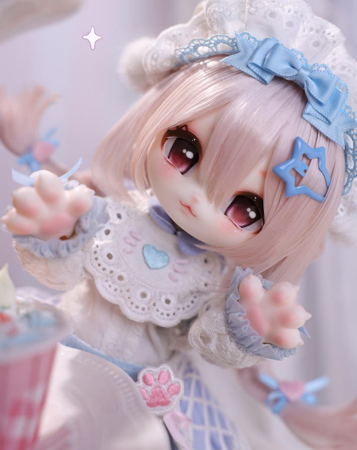 Pre-Order Milo Doll Npc Becky Beast Ver 26.5cm/10.4In Bjd Full Set Limited Gift