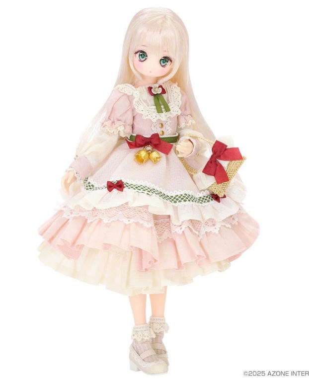 Azone Iris Collect Petit Ruchiru Peach Blossom Ver. 21cm/8.2In 1/6 Full Set Gift