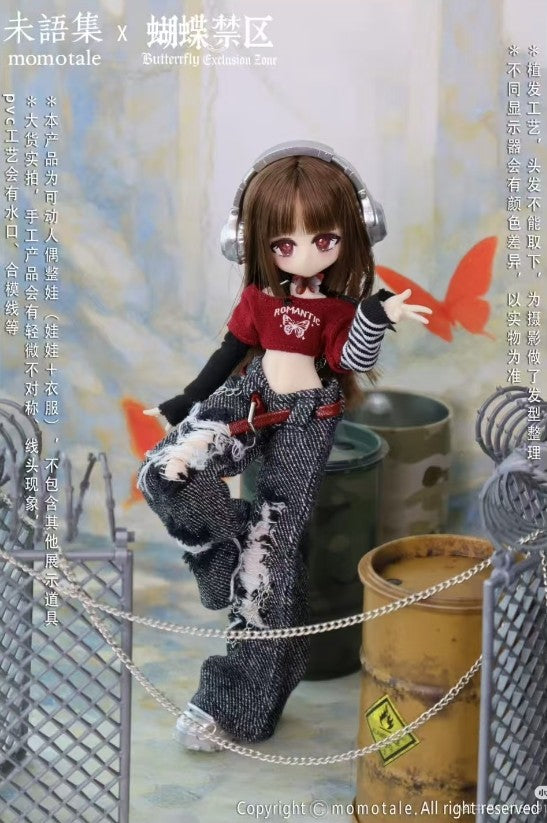 Momotale Butterfly Exclusion Zone Mjd Bjd Dressable Action Figure Graduation