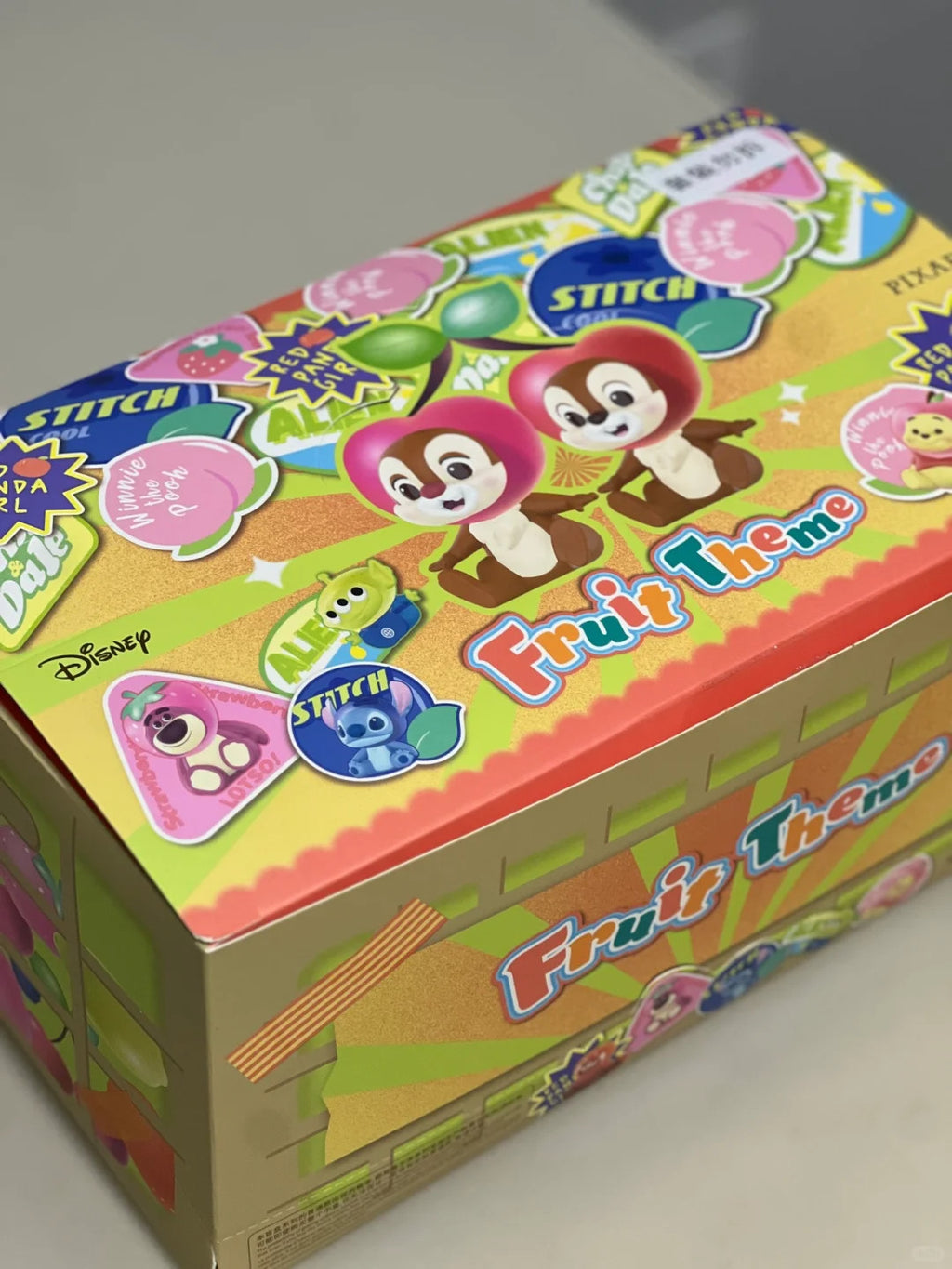 MINISO Disney Fruit Headgear Series Confirmed Blind Box Figure New Toys Hot Gift