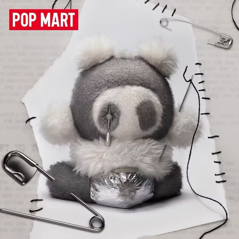 Skullpanda Panda Punk Series Plush Figure Toy Gift New Authentic
