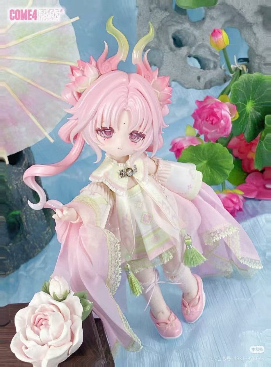 Come4Free Bai ye Dragon Secret Lantern Festival Celebration Bjd Action  Figure