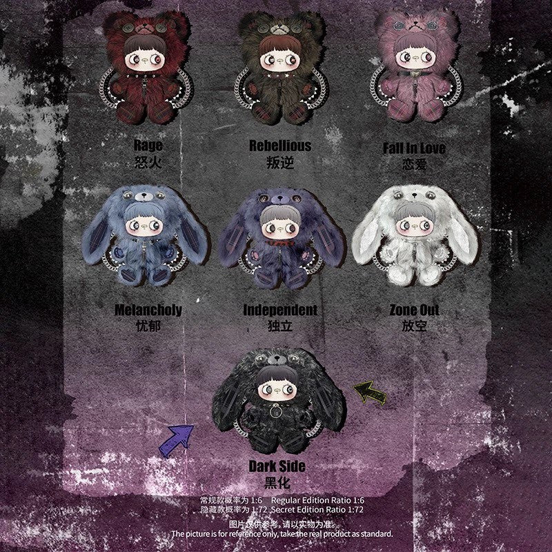 Maymei Rebel Doll Series 400% Blind Box Confirmed Doll Figure Plush Toy