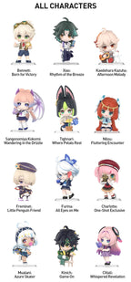 POP MART Genshin Impact Academy's Light and Shadow Poetry Chibi Series Figures