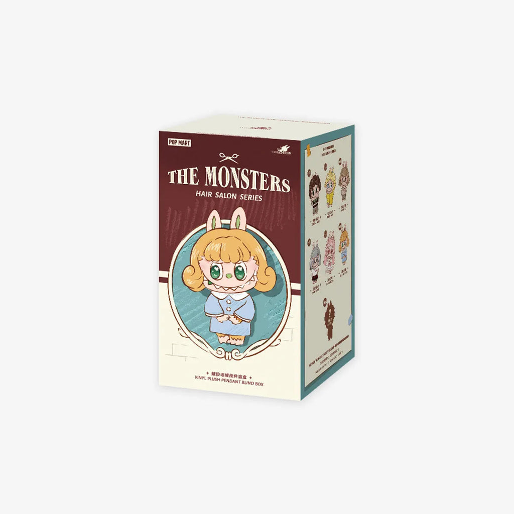 POP MART THE MONSTERS Hair Salon Series - VinylPlush Pendant Confirmed Authentic