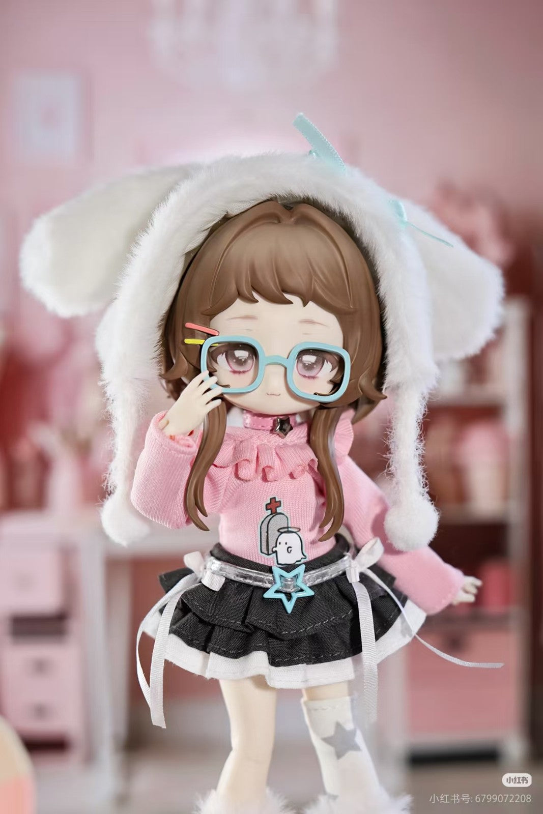 Sookiva Miya Lovely Professional Intern 16.5cm/6.5In Bjd Doll Action Figure Gift