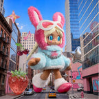 POP MART Peach Riot Fruit Punch Series Plush Doll Pendant 6.22inches Authentic