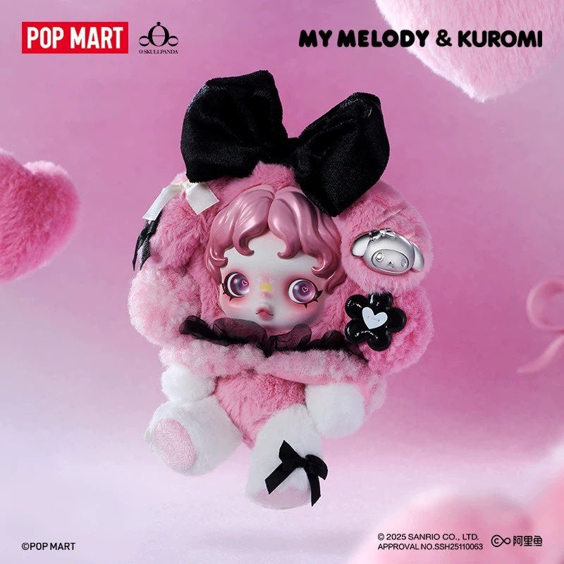 Authentic Skullpanda x My Melody & Kuromi Series Figure Toy Gift