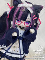 Meki Guoguo Fluffy Good Night 24cm/9.4In Bjd cute Dressable Action Figure Gift