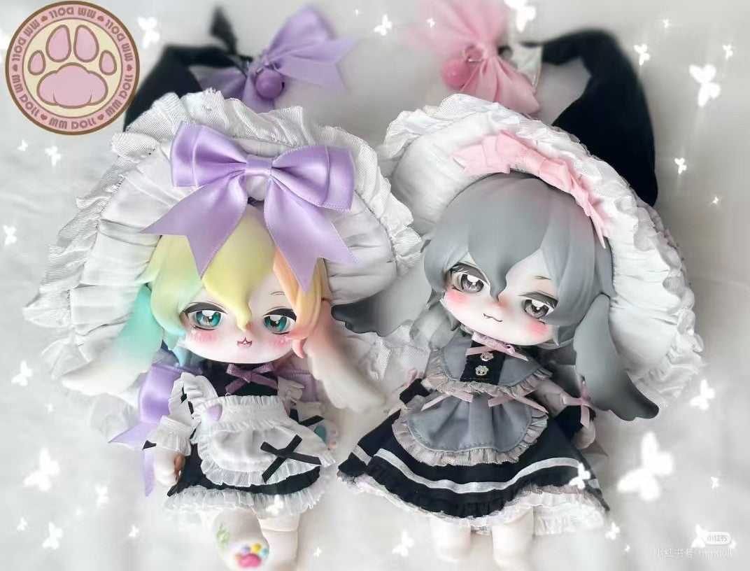 Mmdoll Ufdoll Wihcce Lili Rainbow Ver Rabbit Limited Bjd Hang Card Action Figure
