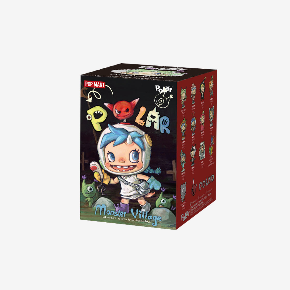POP MART POLAR-Season 3 Polar In Monster Village Series Figures Authentic